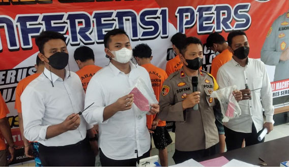 Satreskrim Polres Sergai Ringkus Komplotan Pencuri dengan Pemberatan