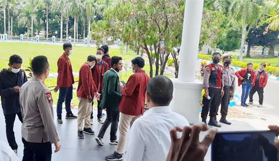 Polresta Deli Serdang Jaga Kondusivitas RDP Cipayung Plus