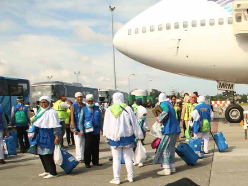 kloter pertama jemaah haji