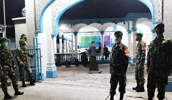 Pengamanan Masjid Taqwa Nias Utara
