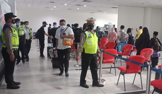 Polresta Deliserdang Patroli dan Atur Arus Lalin