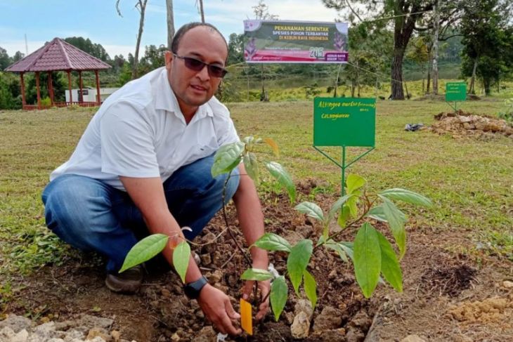 kebun raya samosir rekor muri