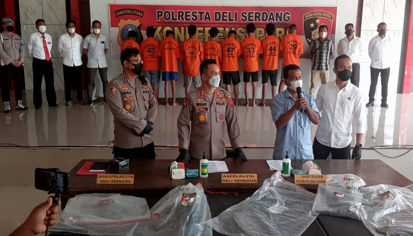 polresta deliserdang tetapkan dpo