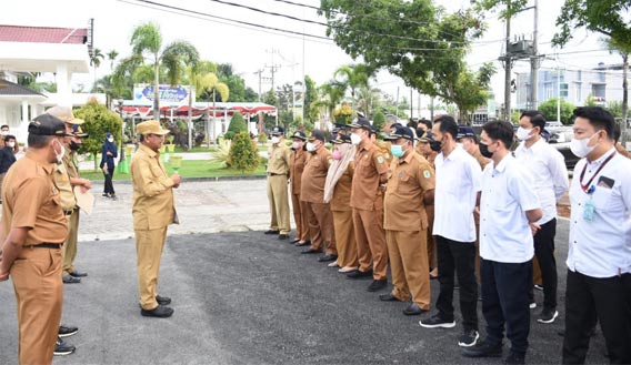 Pascalibur Lebaran, ASN Pemkab Sergai Hadir 98 Persen