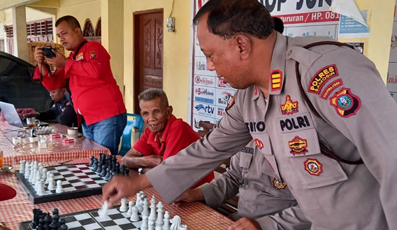 Polres Samosir Gelar Pertandingan Catur Presisi Gembira