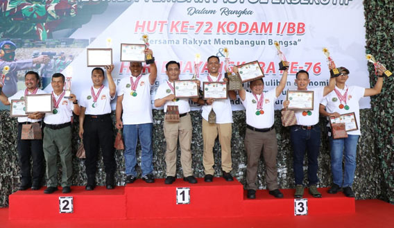 Gelar Lomba Menembak, Tingkatkan Sinergitas