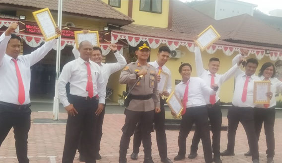 Timsus Sat Reskrim Polres Samosir Dapat Reward