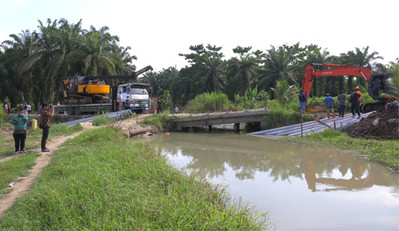 Pemkab Sergai Genjot Pembangunan Infrastruktur