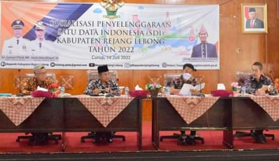 Yuzran Fauzi Buka Sosialisasi SDI di Rejang Lebong