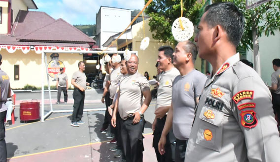 Polres Samosir Gelar Berbagai Lomba