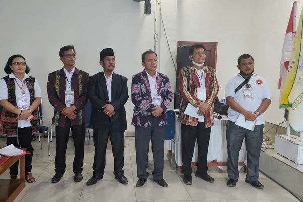 Mangiring Naibaho Terpilih Aklamasi Ketua PPRNB Samosir