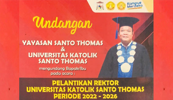 Kemajuan Unika Santo Thomas Komitmen Sihol Situngkir