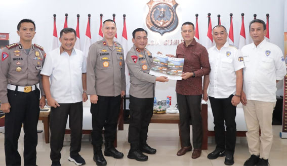 Kapolda Sumut Dukung Danau Toba Rally 2022