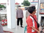 Personel Polsek Galang Patroli Rutin ke SPBU