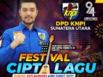 Festival Cipta Lagu Antinarkoba KNPI Sumut Dimulai