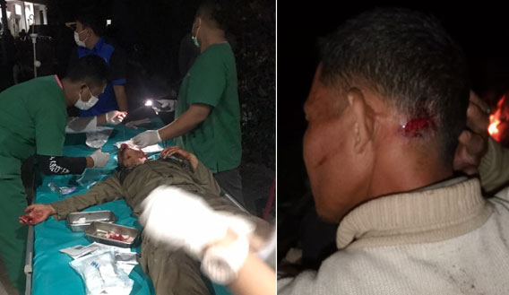 Evakuasi Korban Gempabumi ke RSU Tarutung