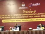 KPU Sumut Sosialisasikan Aplikasi SIAKBA