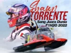 Juara Dunia F1H2O Shaun Torrente Tampil di Danau Toba