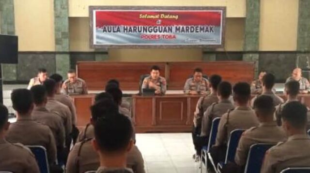 Polres Toba Terima Tambahan 50 Bintara Remaja