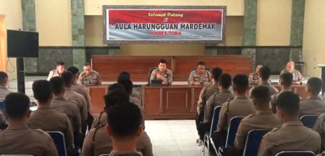 Polres Toba Terima Tambahan 50 Bintara Remaja