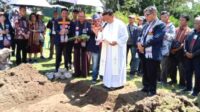 Tugu Raja Sitanggang Mulai Dibangun di Samosir