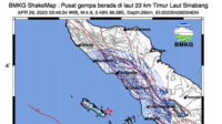 Giliran Aceh Selatan Diayun Gempabumi M4,9