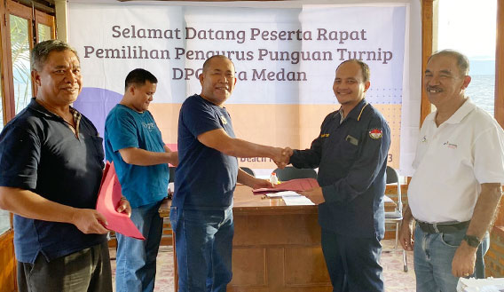 Ridin dan Pandapotan Terpilih sebagai Ketua PPRTBI