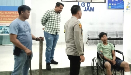 Polisi Tembak Kaki DPO Pelaku Begal di Belawan