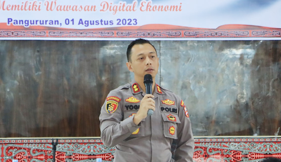 Polres Samosir Tingkatkan Pengetahuan Digital Ekonomi