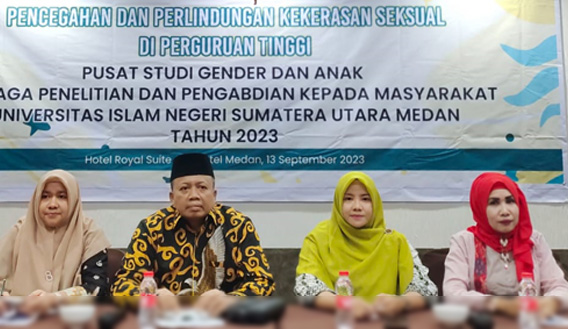 Rektor UIN Sumut Segera Bentuk Satgas Kekerasan Seksual