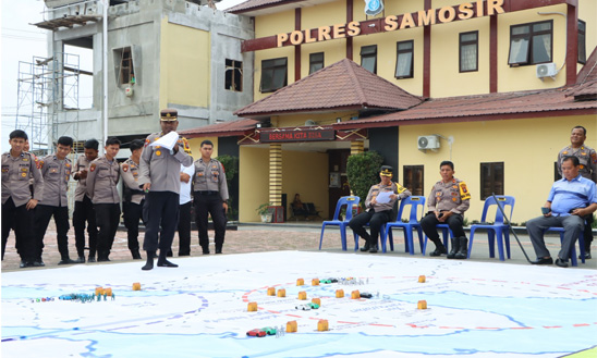 TFG Operasi Mantap Brata Toba 2023-2024 Polres Samosir