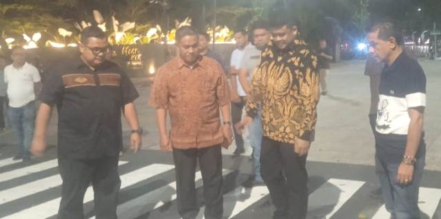 Persimpangan Jalan Sudirman Medan Dibuka Kembali Setelah Direvitalisasi