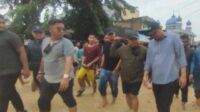 Usai Nyoblos, Bobby Nasution Tinjau Banjir