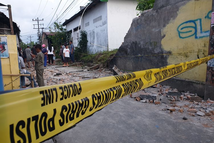 Polsek Pancur Batu Dalami Insiden Dua Pejalan Kaki Tewas Tertimpa Tembok SPBU