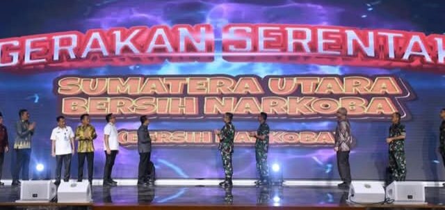 Sumut Canangkan Gerakan Bersih Narkoba Serentak