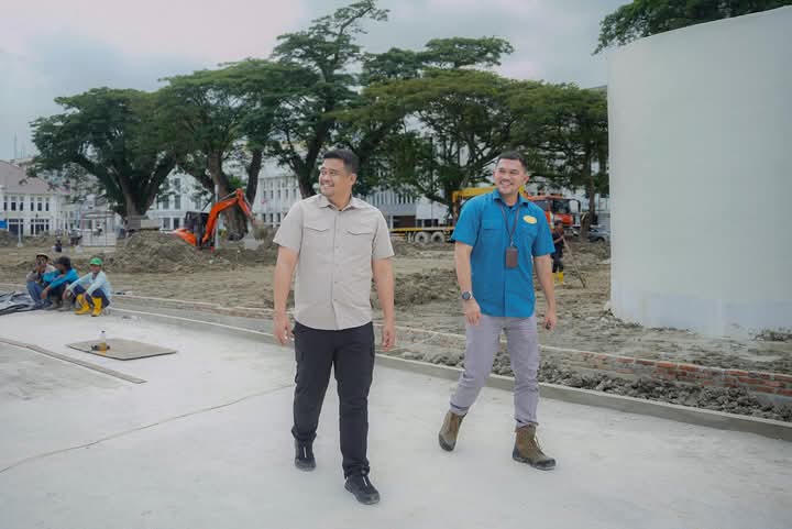Progres Revitalisasi Lapangan Merdeka Capai 90 Persen Lebih