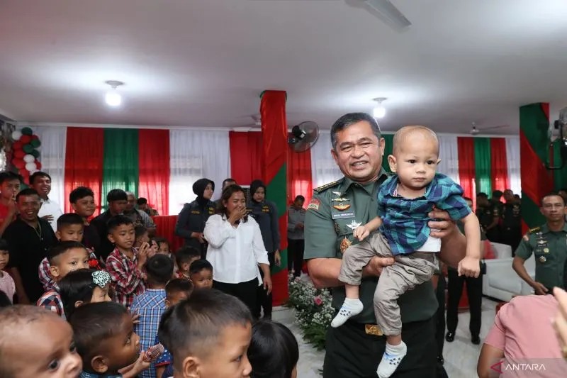 TNI AD Bantu Renovasi Panti Asuhan di Medan