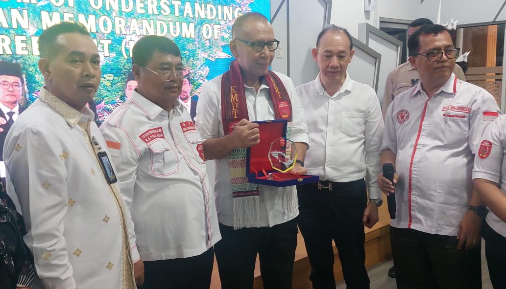 Pj Sekdaprov Sumut Saksikan Penandatanganan MoU BP TCUGGp dengan KMDT