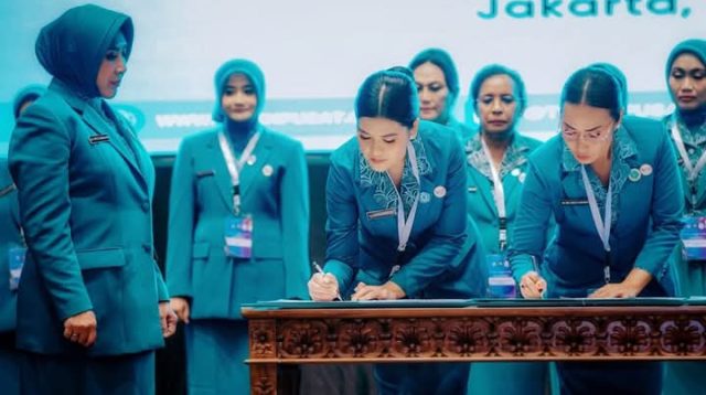 Kahiyang Ayu Dilantik Menjadi Ketua TP PKK Provinsi Sumut