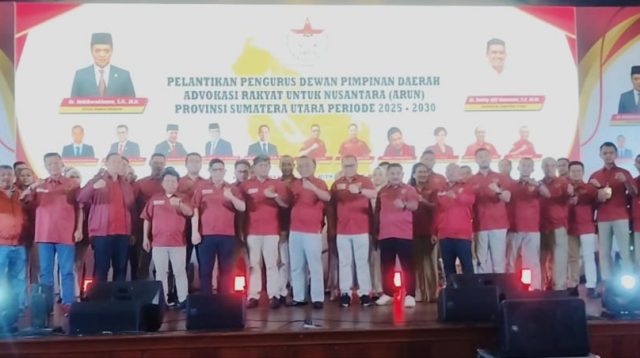 Jejen Kusmawan Resmi Pimpin ARUN Sumut 2025-2030