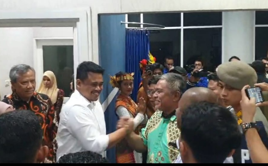 Bobby Nasution Disambut Forkopimda dan Sejumlah Tokoh Usai Retret