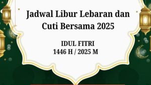 Ini Jadwal Libur Lebaran 2025 untuk ASN, BUMN dan Swasta