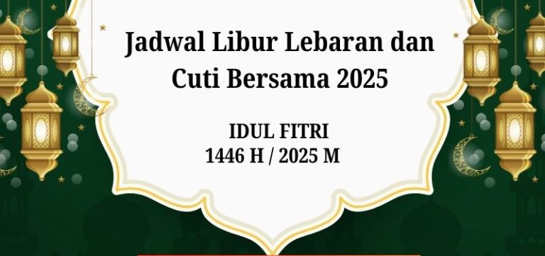 Ini Jadwal Libur Lebaran 2025 untuk ASN, BUMN dan Swasta