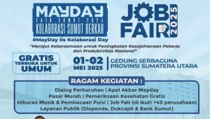 Semarakkan Hari Buruh 2025, Disnaker Sumut Gelar Bursa Kerja