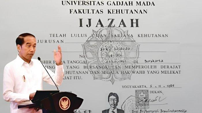 UGM Pastikan Ijazah Jokowi Asli, Lulus Fakultas Kehutanan 1985