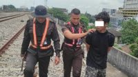 Satpam KAI Sumut Pergoki Pencuri Kabel Sinyal di Gorong-gorong