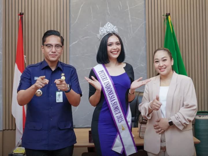 Wali Kota Medan Beri Motivasi Finalis Puteri Indonesia 2025 Agitha Sembiring