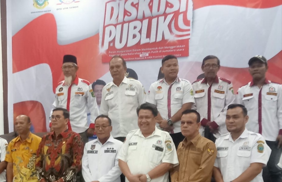 Dinas Koperasi Sumut dan LPM Dorong Pembentukan Kopdes Merah Putih