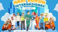 Ribuan Personel Polri Amankan Peringatan Hari Buruh 2025 di Sumut