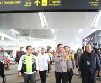 Polda Sumut Terus Pantau Arus Balik Lebaran di Bandara Kualanamu